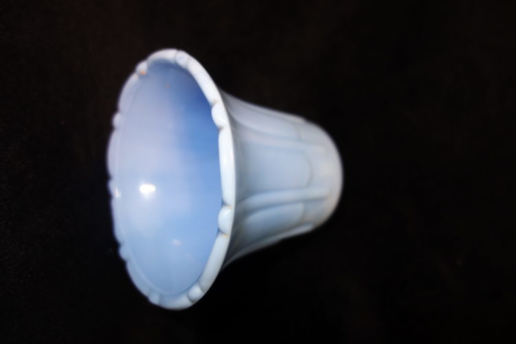 Akro Agate Tab Handle Vase - Image 2