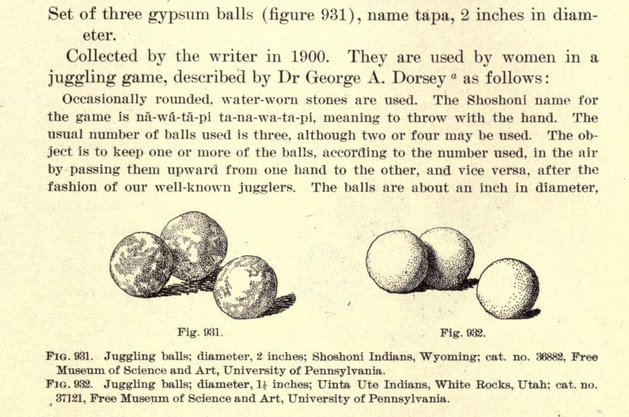 native american marbles, gypsum balls