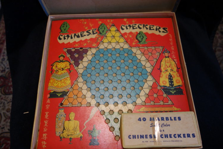 Antique Chinese Checkers Game - Image 4