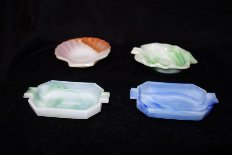 Akro Agate Ashtrays - SOLD