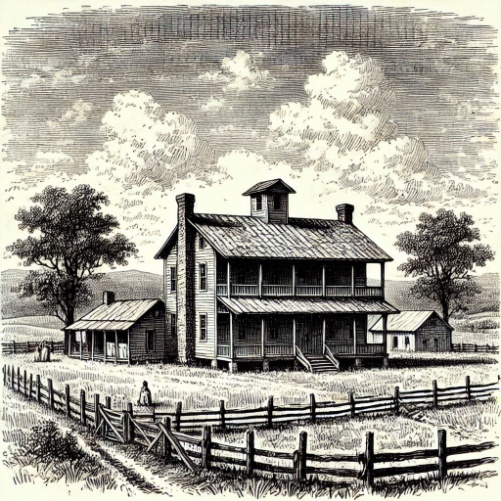 A simple sketch of a large farm in the deep south during the 1800s (1).png