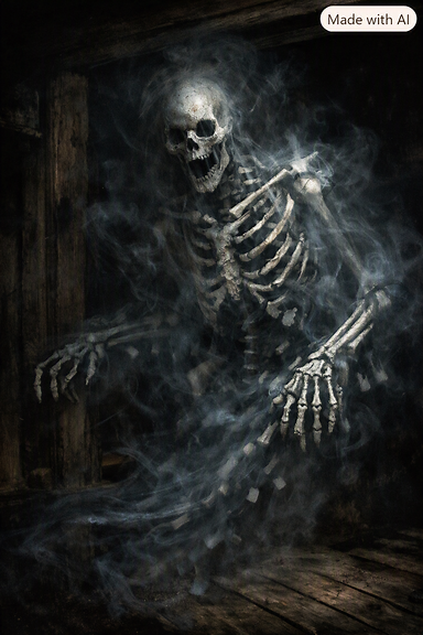 Rattle-bones haint apparition | The Secret Life of Marbles